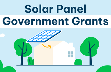 Illustration of Government Funded Solar Panel Installation