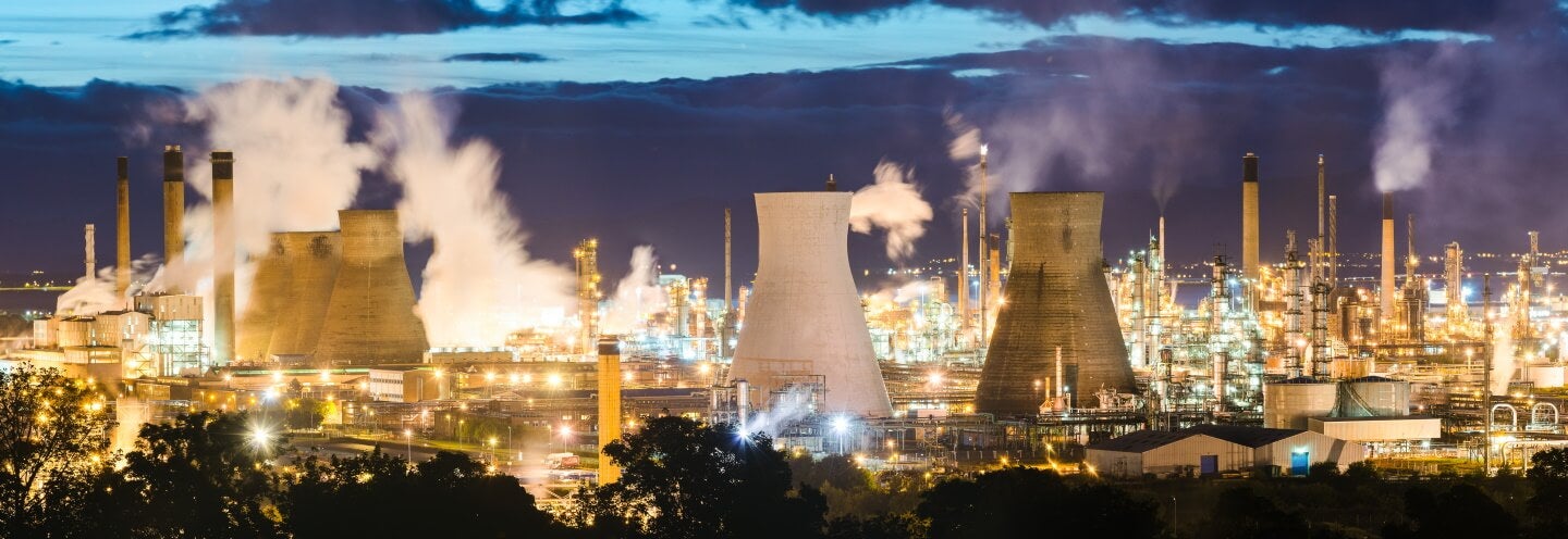 Grangemouth Refinery, Scotland