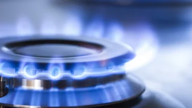 Lit ring on a gas hob