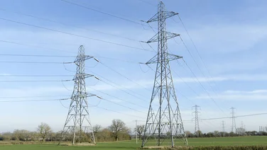 National Grid UK pylons