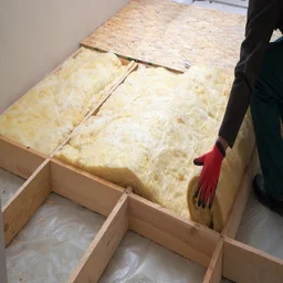 Rolls of loft instulation