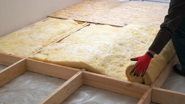 Rolls of loft instulation
