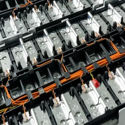 Cells inside an EV battery pack
