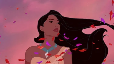 the titular character from the disney film pocahontas
