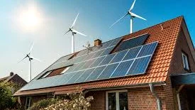 Domestic renewable energy systems.