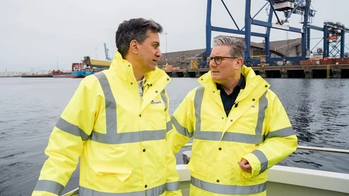 Keir Starmer and Ed Miliband