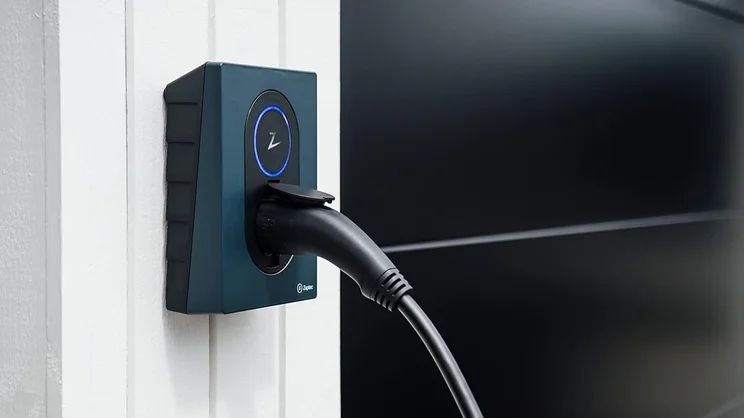 Zaptec Go with cable attached