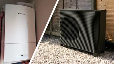 Aira heat pump and Worcester boiler