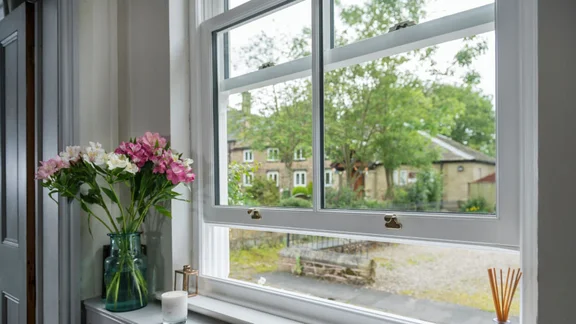 Anglian sash window