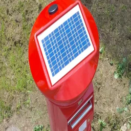 Solar-powered royal mail postbox
